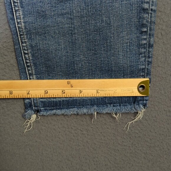 Silver Jeans Women's 20 Blue Boyfriend Distressed Denim - Picture 8 of 14